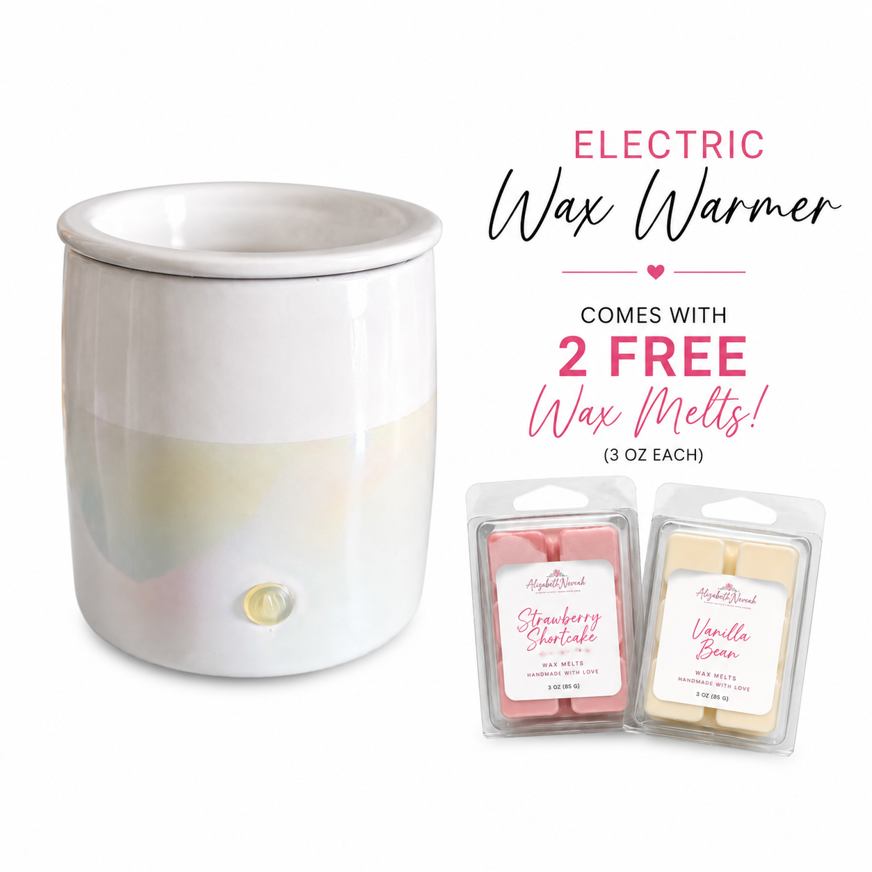 AlizabethNeveah Signature Wax Warmer Set