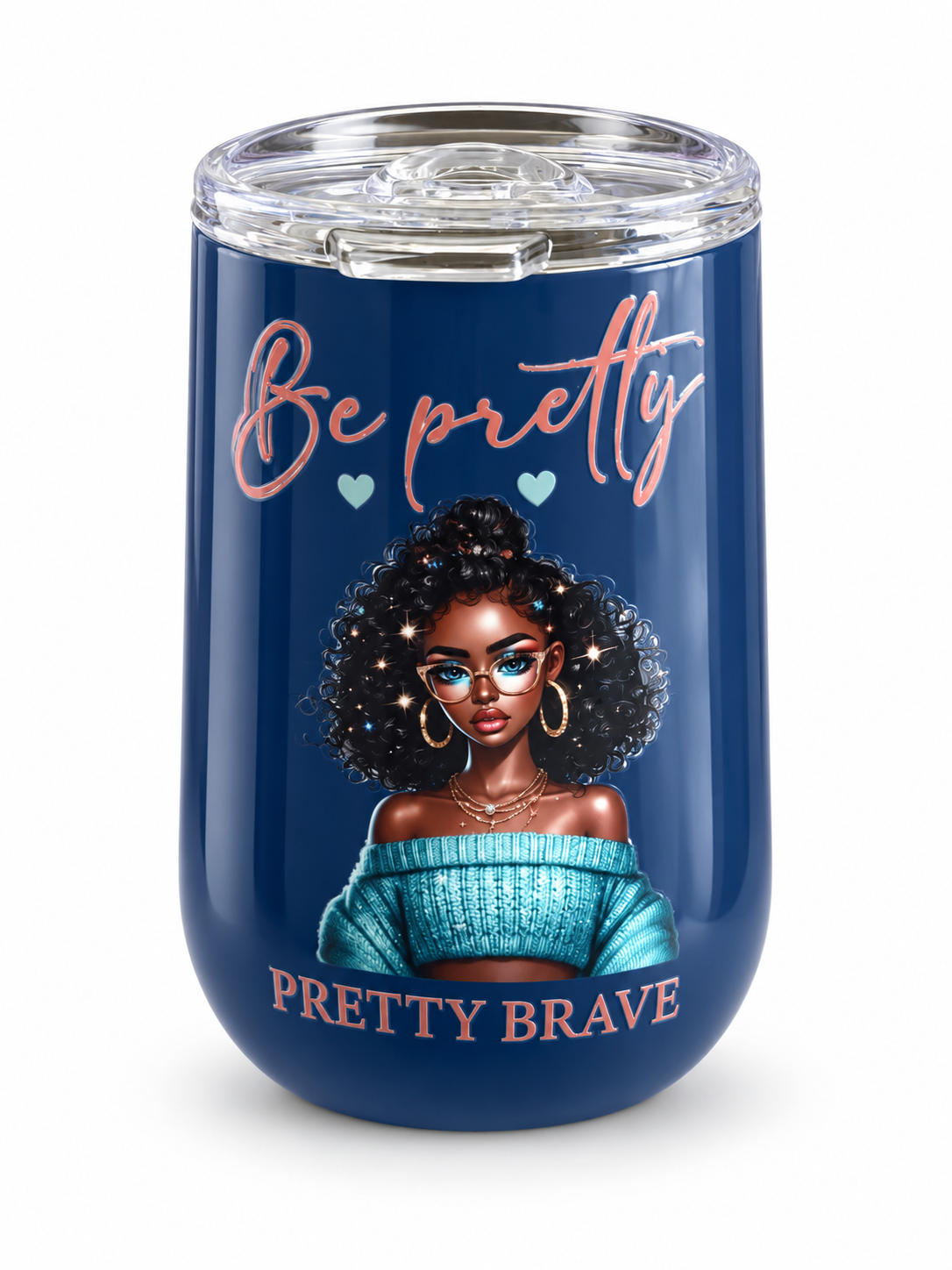 Pretty & Empowered – Inspirational Tumblers