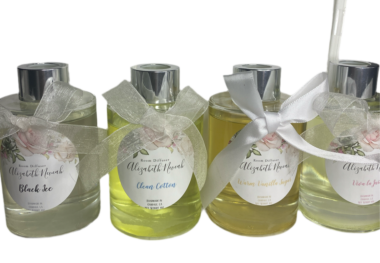 Reed Diffuser 4oz Scented Aroma Freshener with 8 reeds for home, office & Any Sporaling area