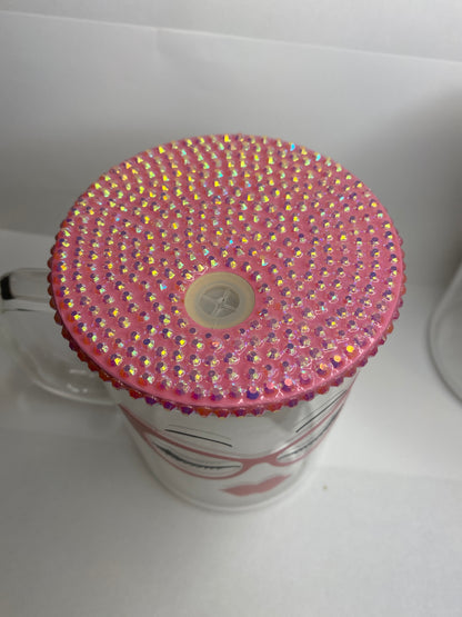 Sassy Sips Glam Vision 16oz Glass Mug