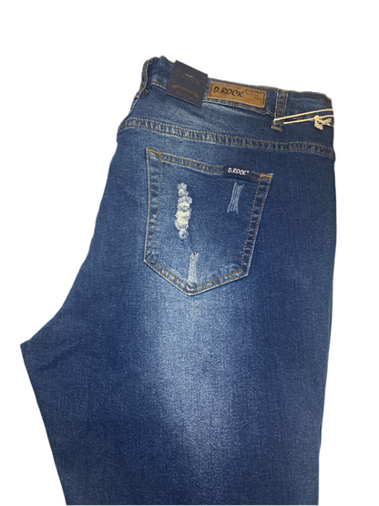 Distressed Denim Jeans