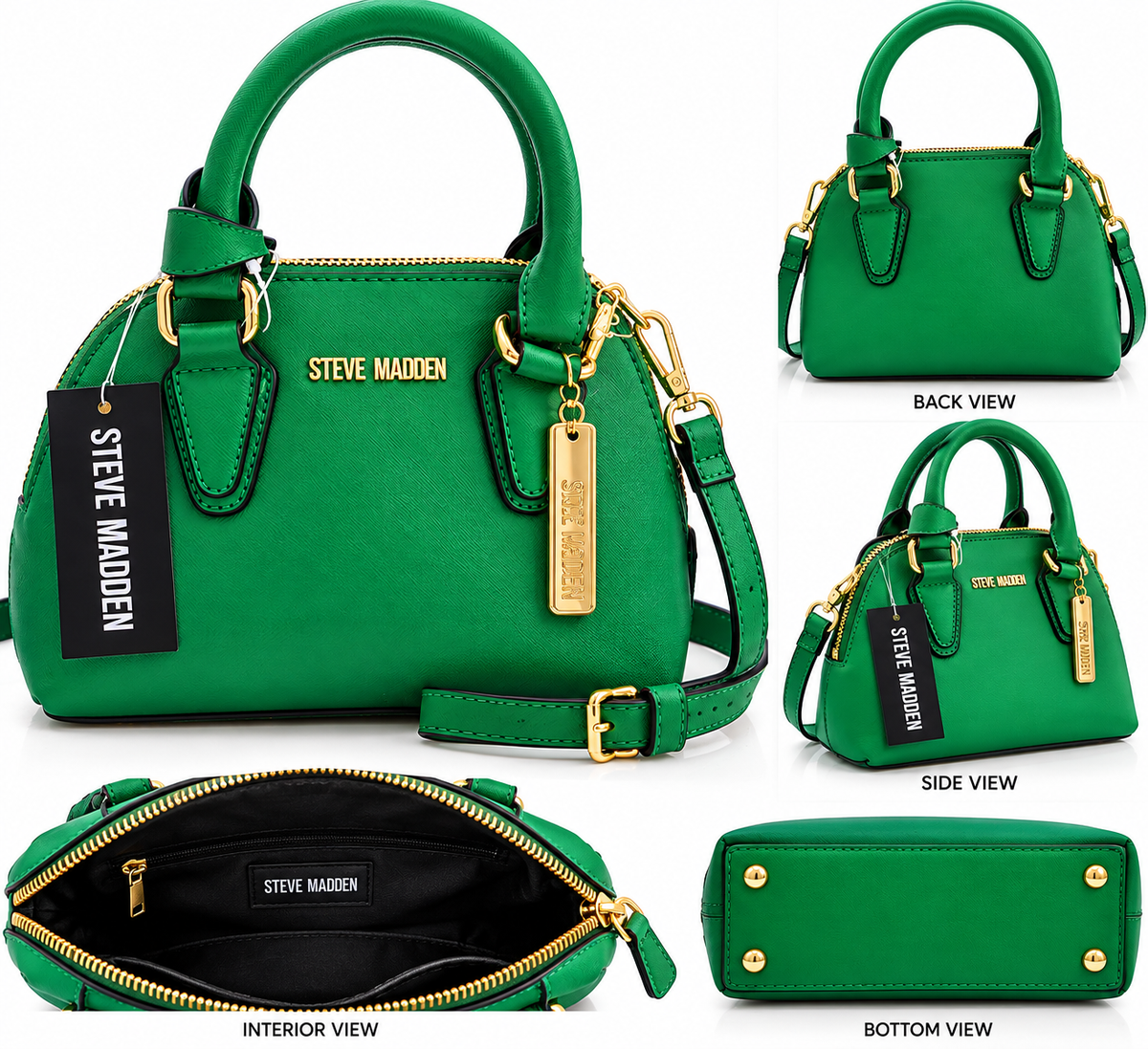 Steve Madden Emerald Green Mini Satchel