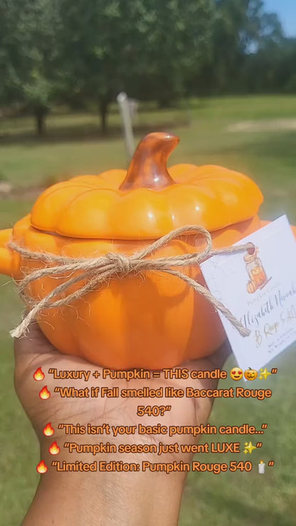 Autumn Butter Harvest 26oz Pumpkin Bowl Soy Candle