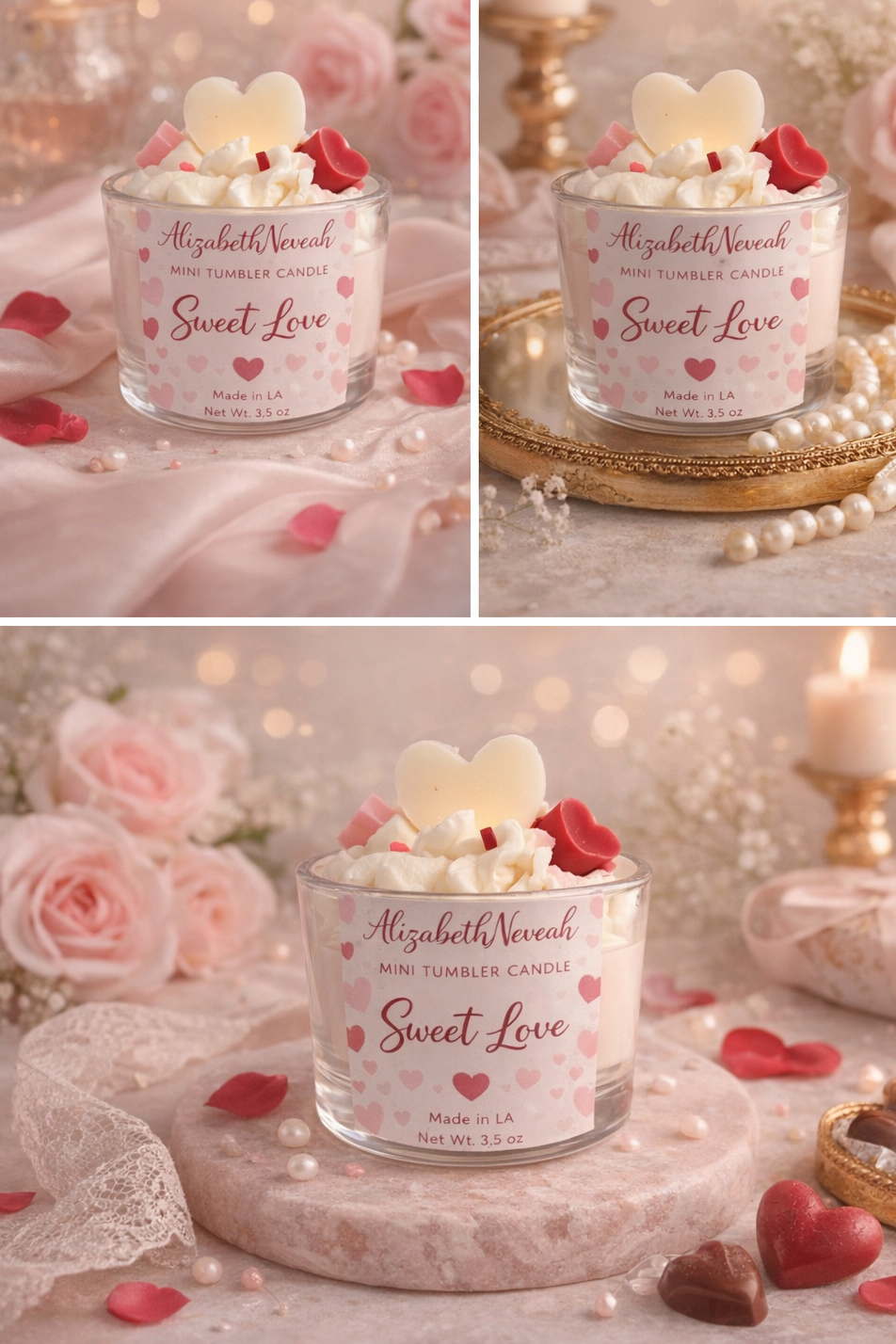 Sweet Love Mini Tumbler Candle