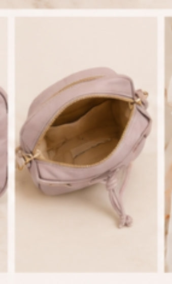Drawstring Mini Crossbody Bag