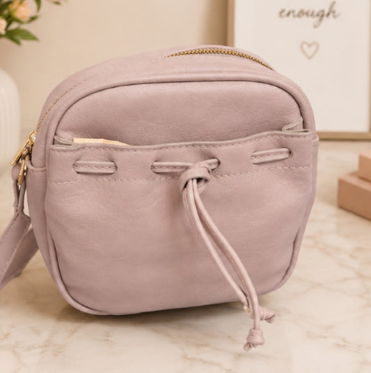 Drawstring Mini Crossbody Bag
