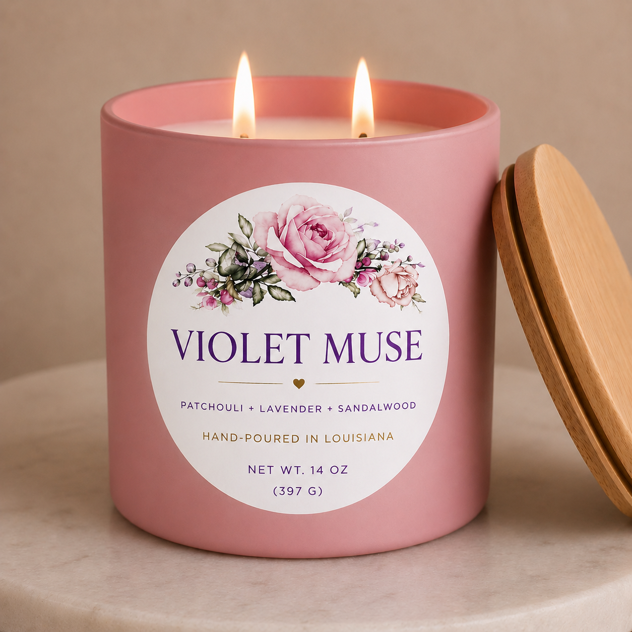 Blush & Bloom + Sunset Kiss | Luxury Soy Candles