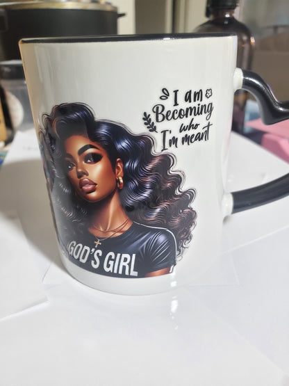 Unbothered Energy Collection – Double-Sided Inspirational Faith Mug