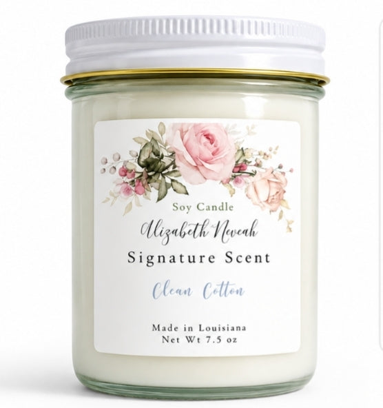 Signature Scented Soy Candles 7.5oz