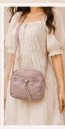 Drawstring Mini Crossbody Bag