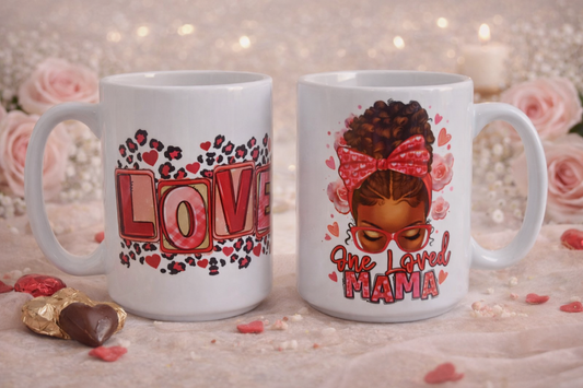 15oz Ceramic Designed Mugs