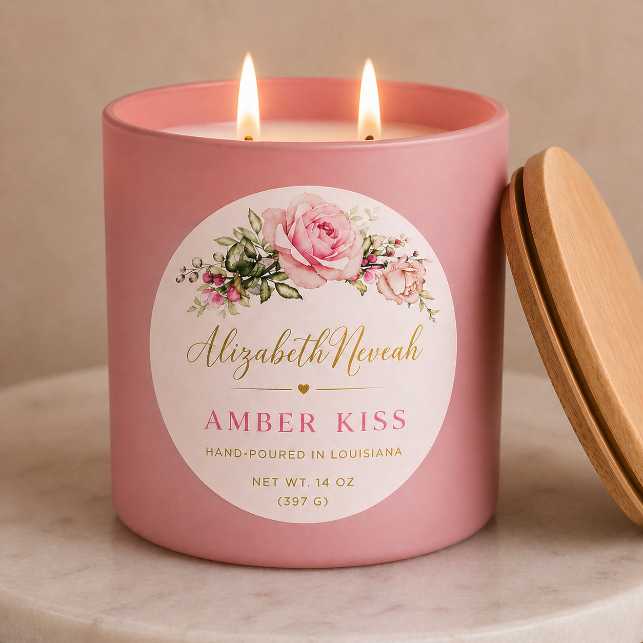 Blush & Bloom + Sunset Kiss | Luxury Soy Candles