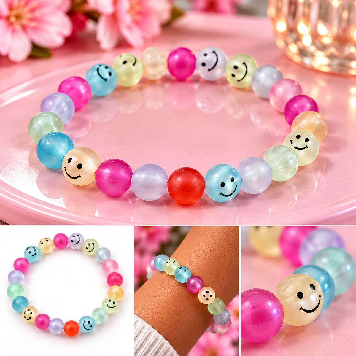 Women's Fashion Bracelets – Assorted Beaded & Layered Styles