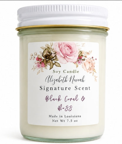 Signature Scented Soy Candles 7.5oz