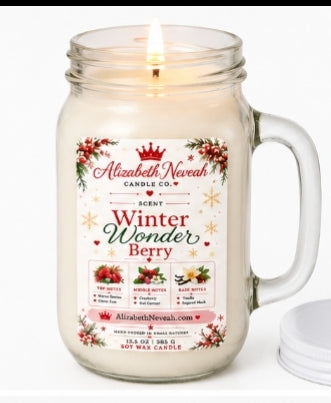 Winter Wonder Berry 13.5 oz Soy Candle