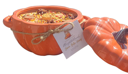 Autumn Butter Harvest 26oz Pumpkin Bowl Soy Candle