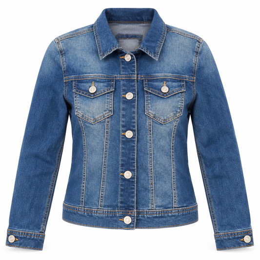 Classic Faded Blue Denim Jacket