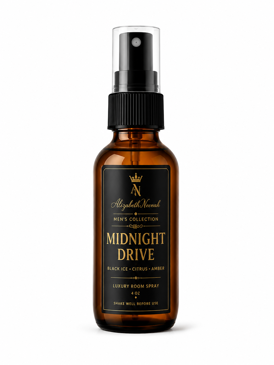 AlizabethNeveah Men's Collection Luxury Room Spray – 2 oz
