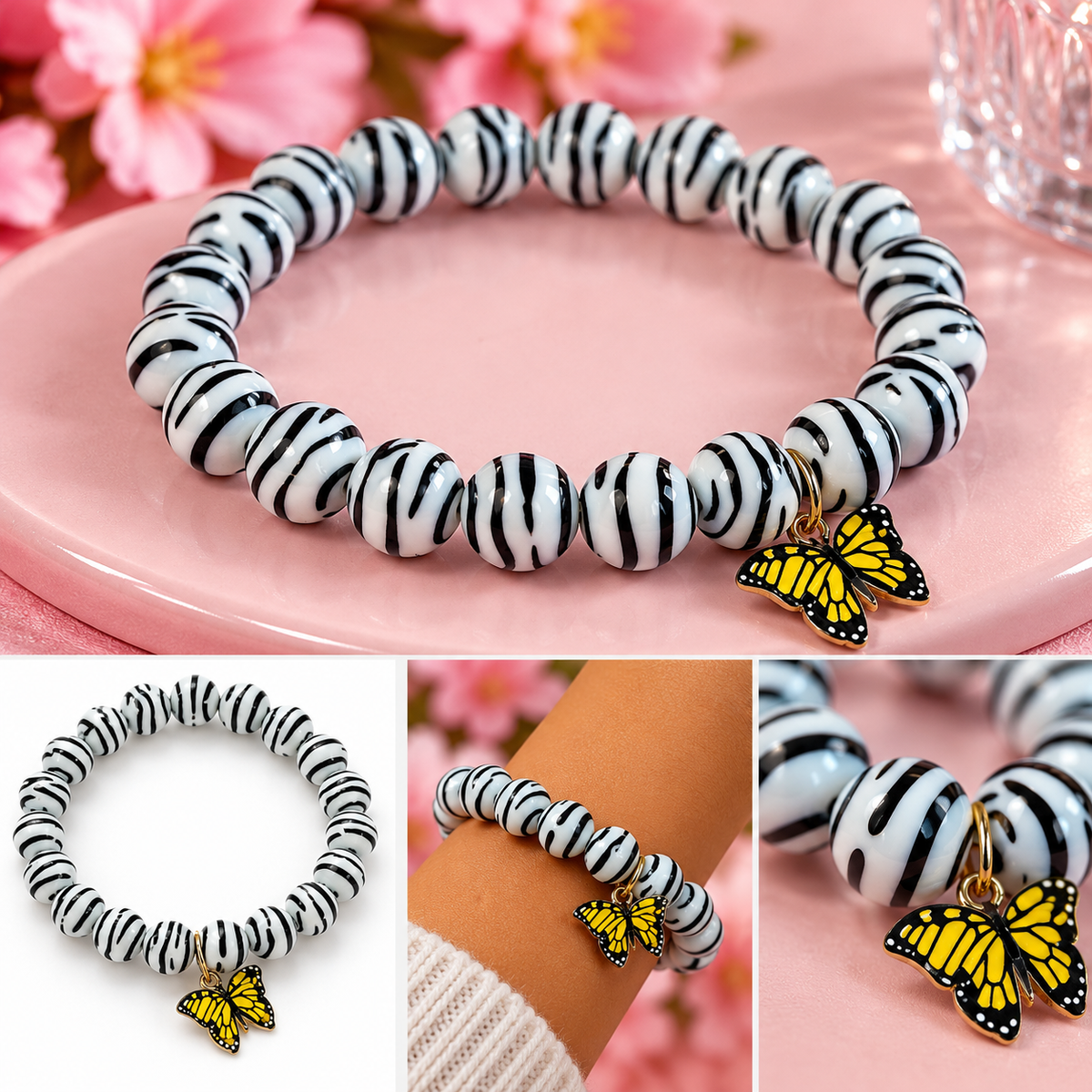 Women's Fashion Bracelets – Assorted Beaded & Layered Styles
