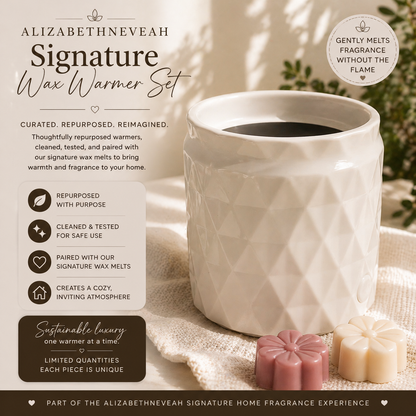 AlizabethNeveah Signature Wax Warmer Set