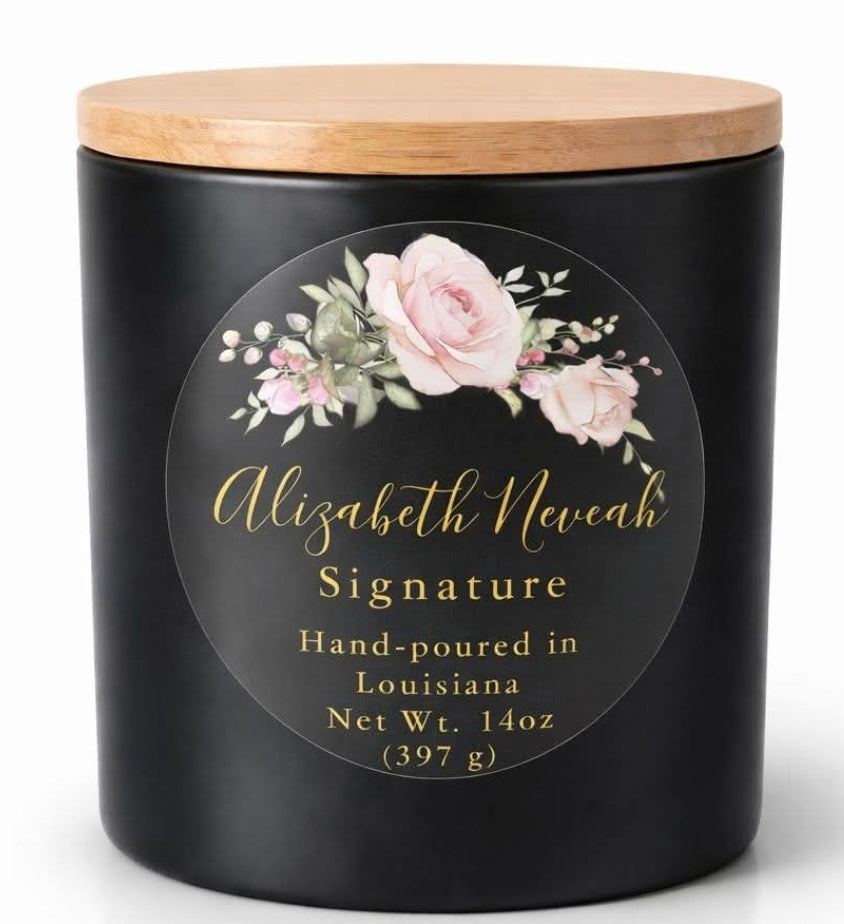 AlizabethNeveah Signature Candle – 14oz