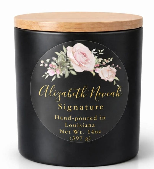 AlizabethNeveah Signature Candle – 14oz