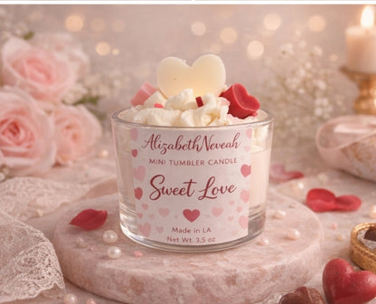 Sweet Love Mini Tumbler Candle