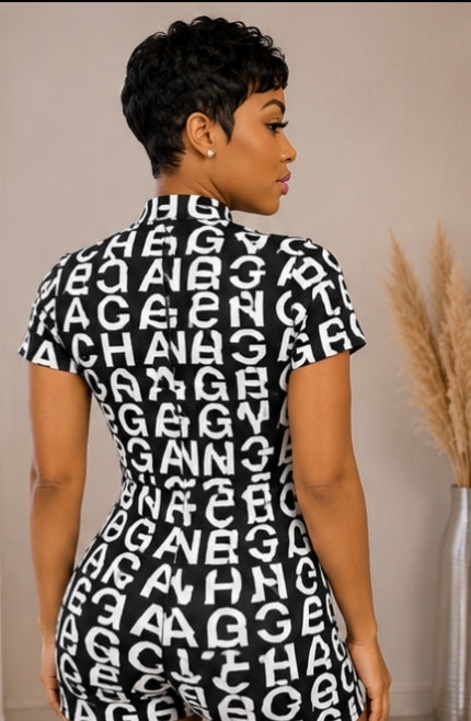 Alphabet Romper