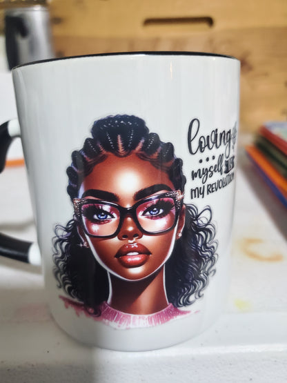 Unbothered Energy Collection – Double-Sided Inspirational Faith Mug